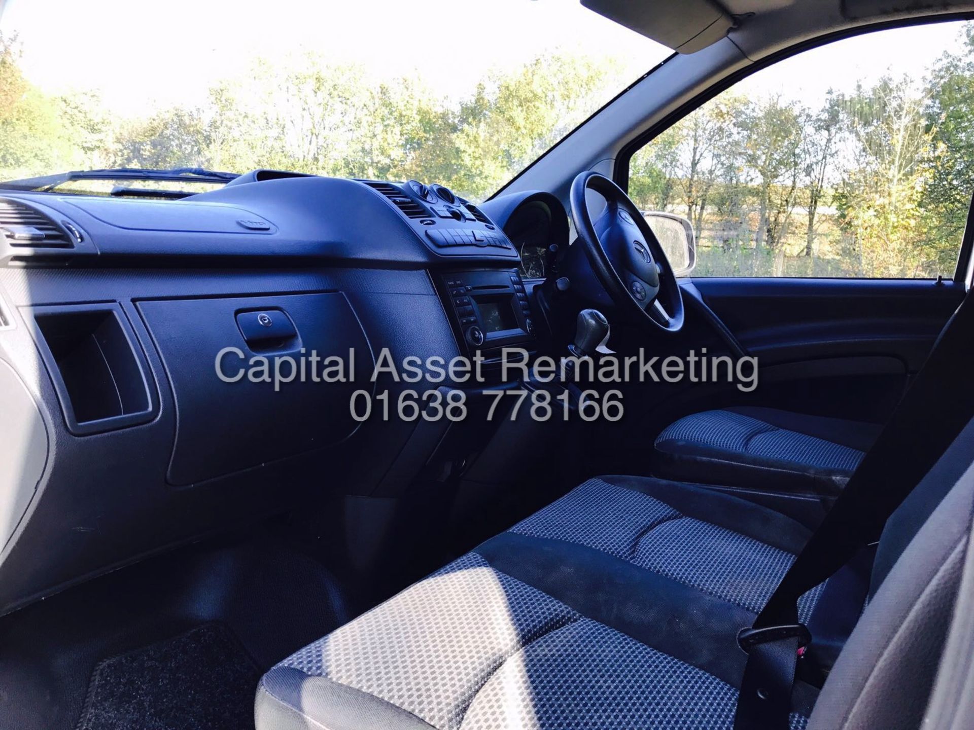 MERCEDES VITO 113CDI LWB "130BHP - 6 SPEED" 2014 MODEL - NEW SHAPE - AIR CON - LOW MILEAGE - Image 10 of 13