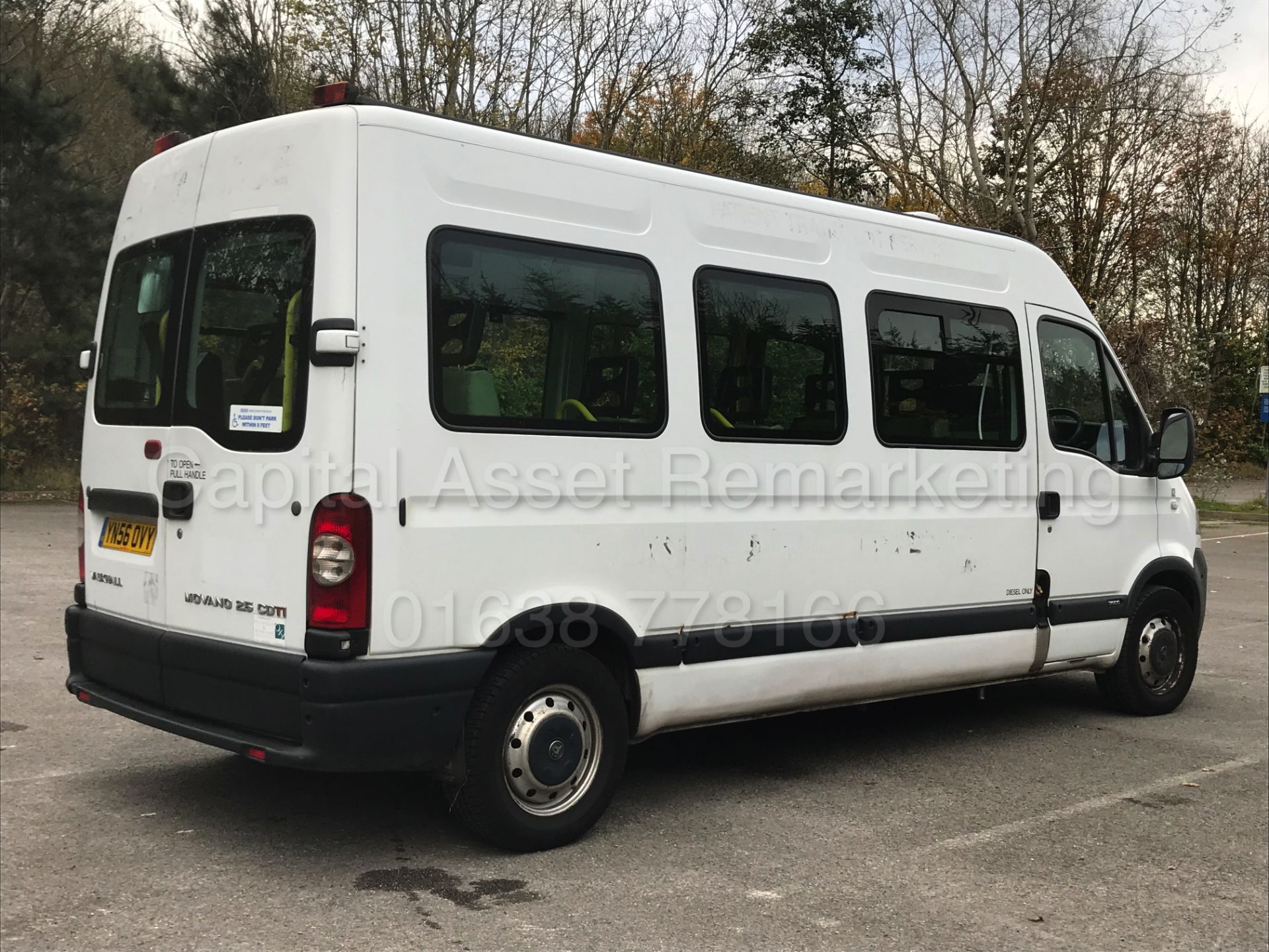 (On Sale) VAUXHALL MOVANO 'LWB HI-ROOF' (2007 MODEL) *MINI-BUS* '2.5 CDTI - 6 SPEED' (1 OWNER) - Image 6 of 23