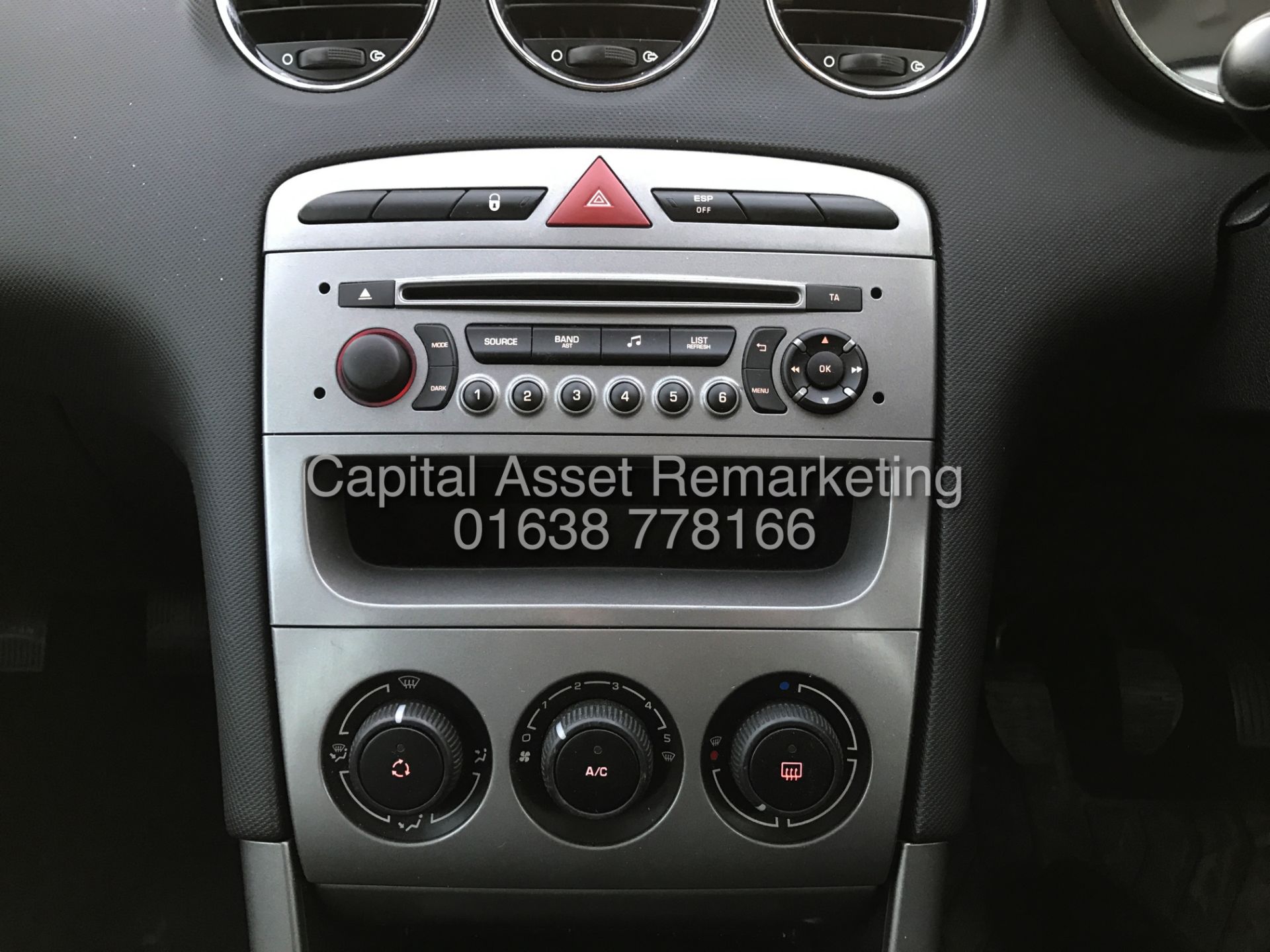 PEUGEOT 308 "ACTIVE" 5 DOOR HATCJ BACK (13 REG) ONLY 1 PREVIOUS KEEPER -AIR CON-ELEC PACK (NO VAT!) - Image 12 of 15