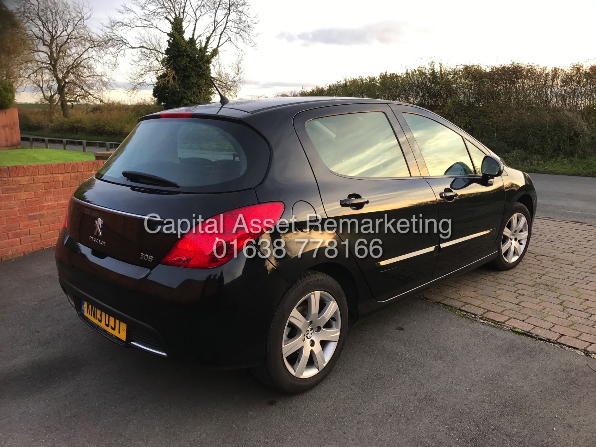 PEUGEOT 308 "ACTIVE" 5 DOOR HATCJ BACK (13 REG) ONLY 1 PREVIOUS KEEPER -AIR CON-ELEC PACK (NO VAT!) - Image 3 of 15