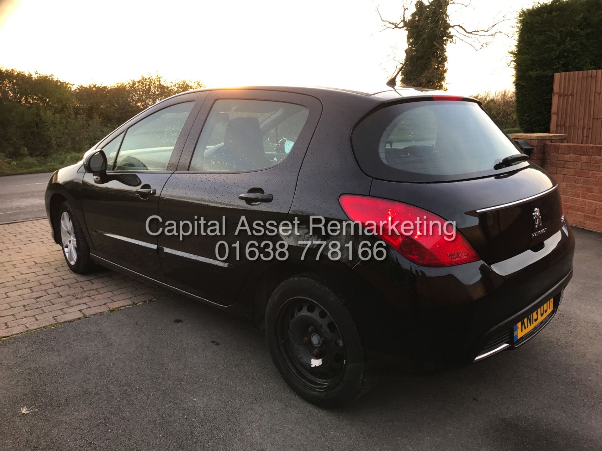 PEUGEOT 308 "ACTIVE" 5 DOOR HATCJ BACK (13 REG) ONLY 1 PREVIOUS KEEPER -AIR CON-ELEC PACK (NO VAT!) - Image 5 of 15