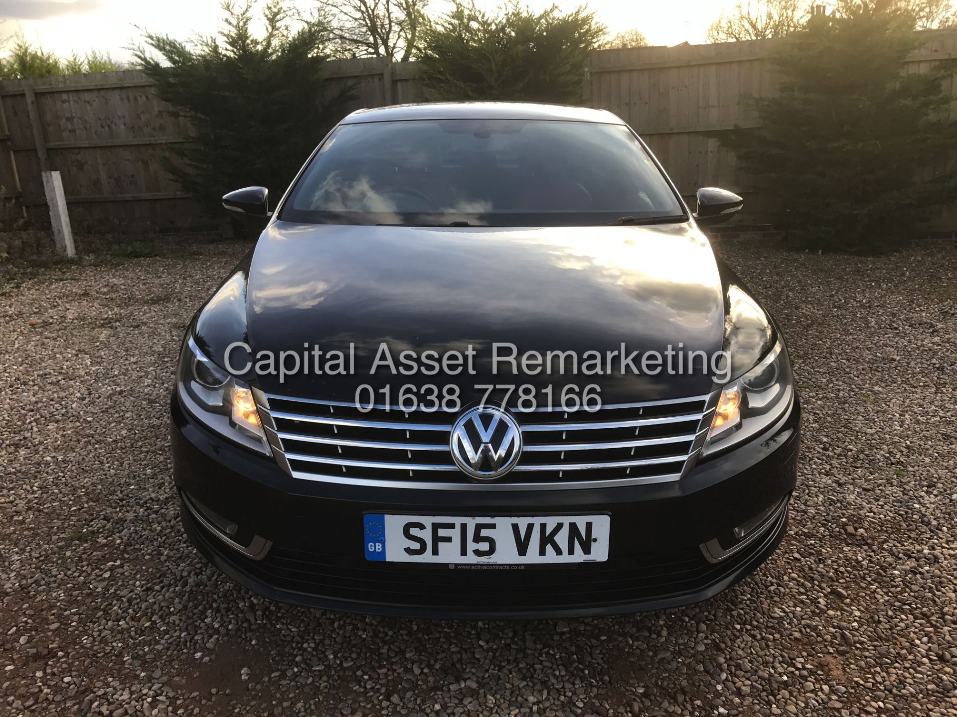 VOLKSWAGEN PASSAT CC 2.0TDI "GT EDITION - 140BHP - 6 SPEED" 1 OWNER FSH - SAT NAV -RED&BLACK LEATHER - Image 3 of 25