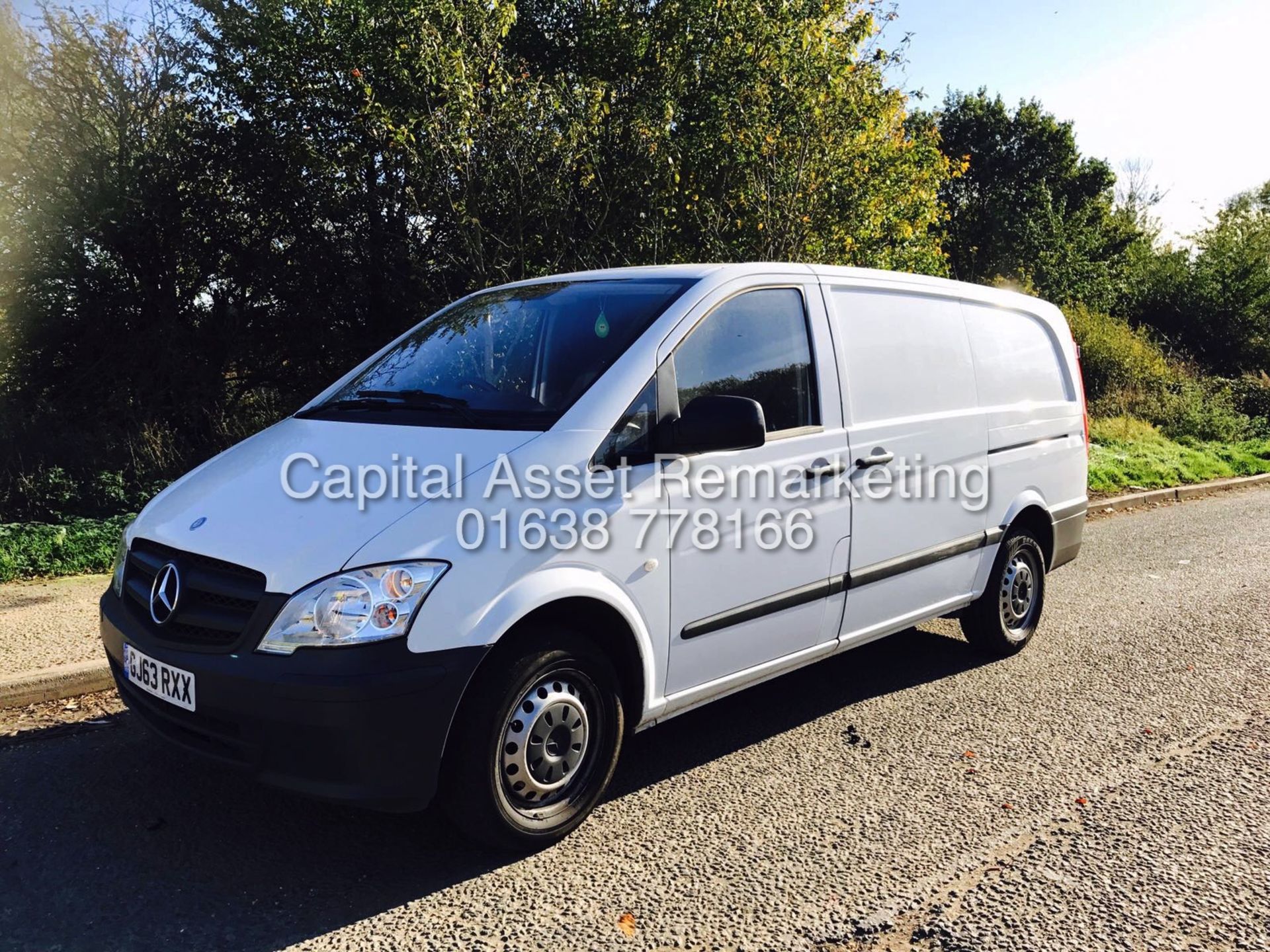 MERCEDES VITO 113CDI "136BHP - 6 SPEED" LWB (2014 MODEL - NEW SHAPE) ONLY 62K - AIR CON - ELEC PACK