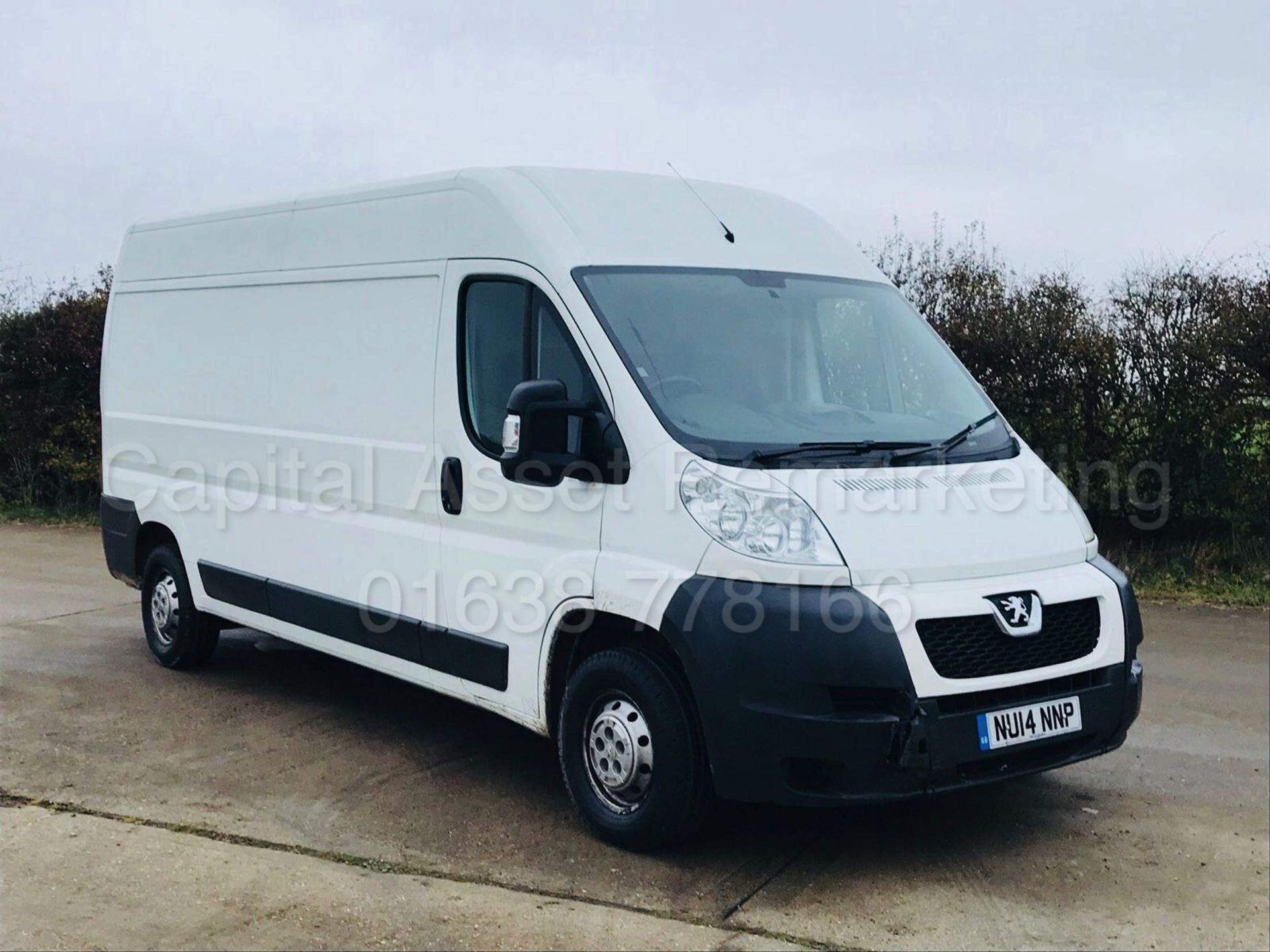 (On Sale) PEUGEOT BOXER 335 LWB HI-ROOF (2014) '2.2 HDI - 130 BHP- 6 SPEED' (1 OWNER - FULL HISTORY)