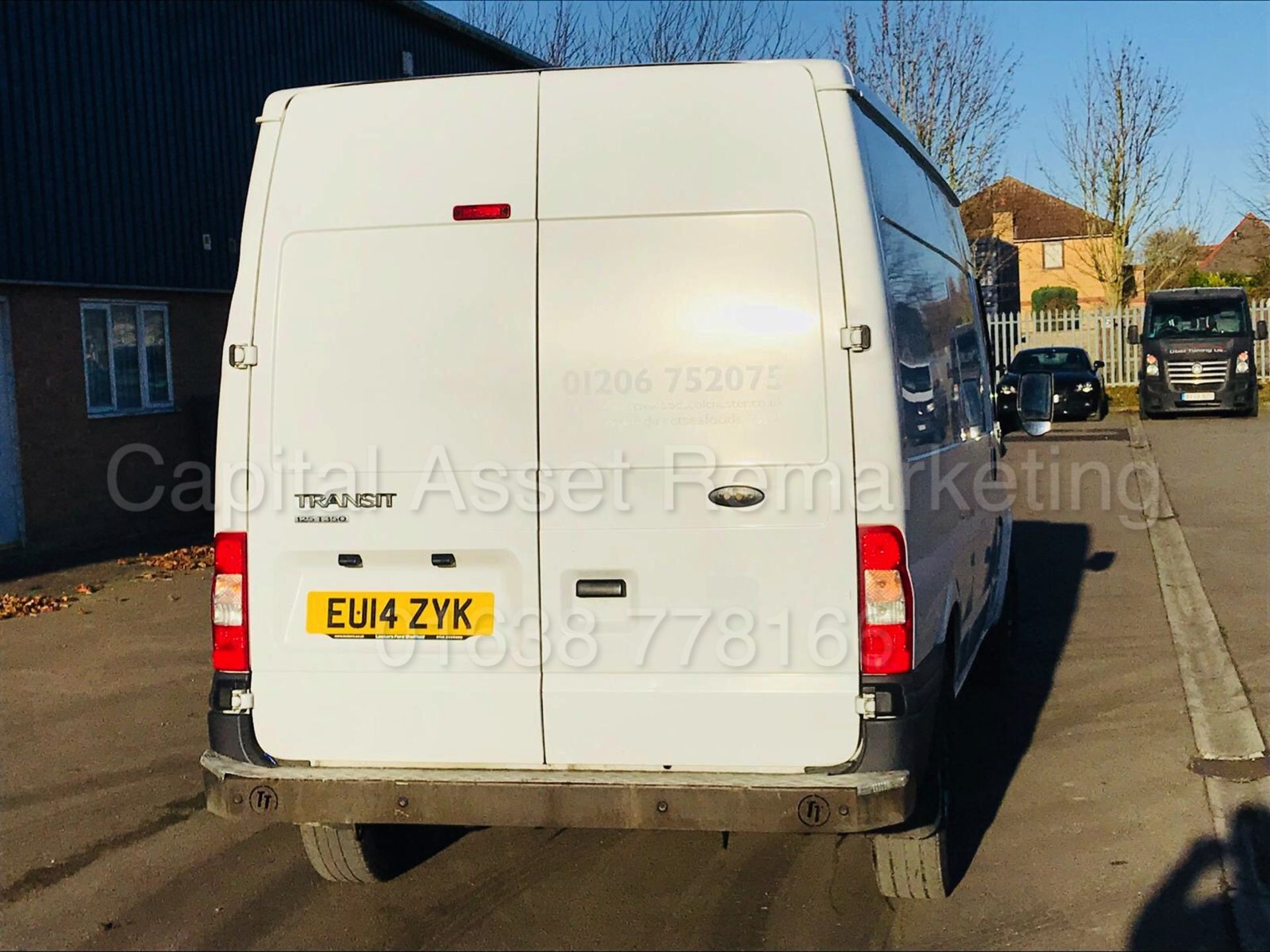 FORD TRANSIT 125 T350 'LWB - FRIDGE / FREEZER VAN' (2014) '2.2 TDCI - 125BHP - 6 SPEED' **SAT NAV** - Image 6 of 23