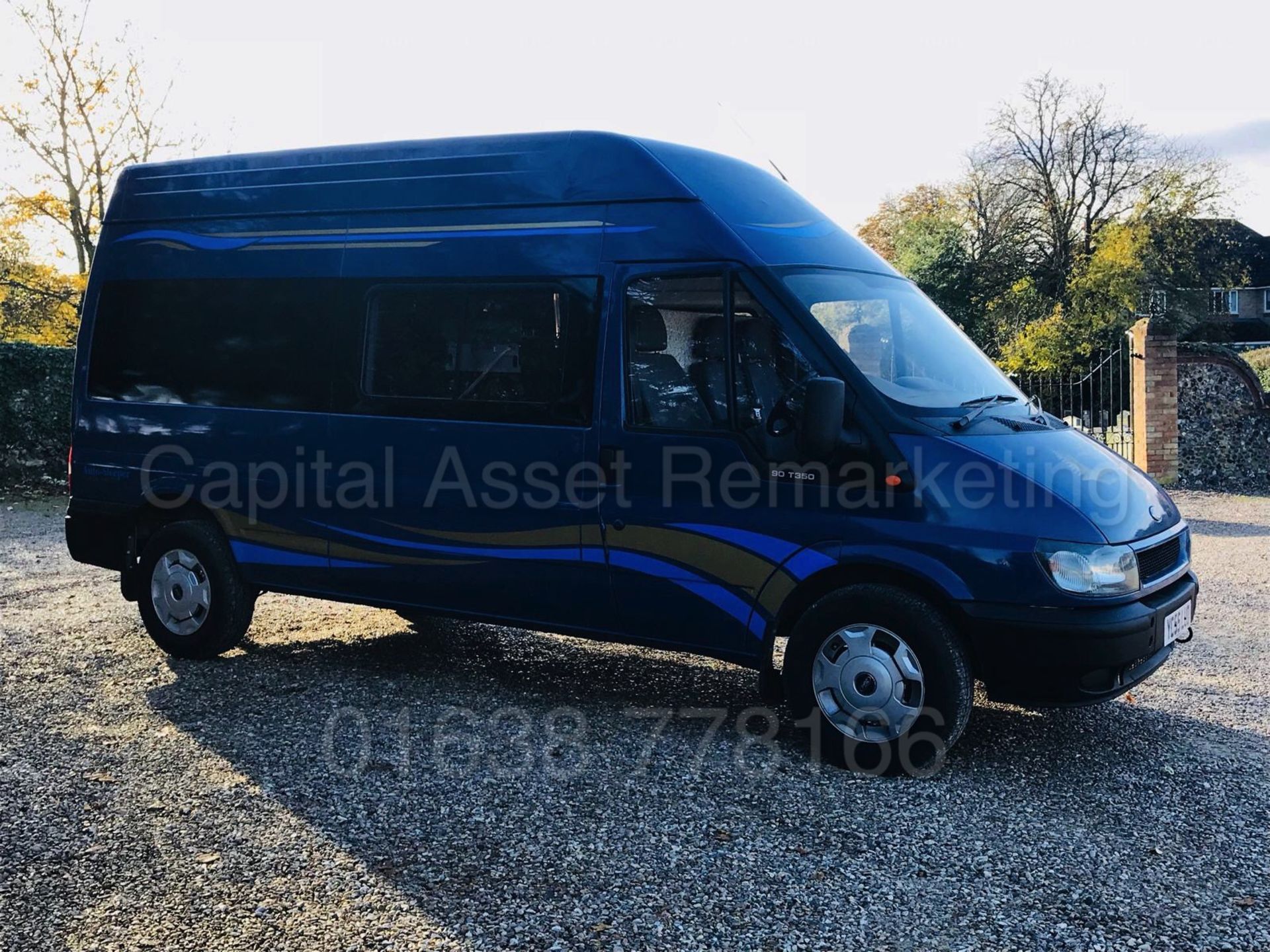 FORD TRANSIT 90 T350 'LWB HI-ROOF' *CAMPER VAN* (2006 MODEL) '2.4 TDCI - 5 SPEED' (NO VAT -SAVE 20%)