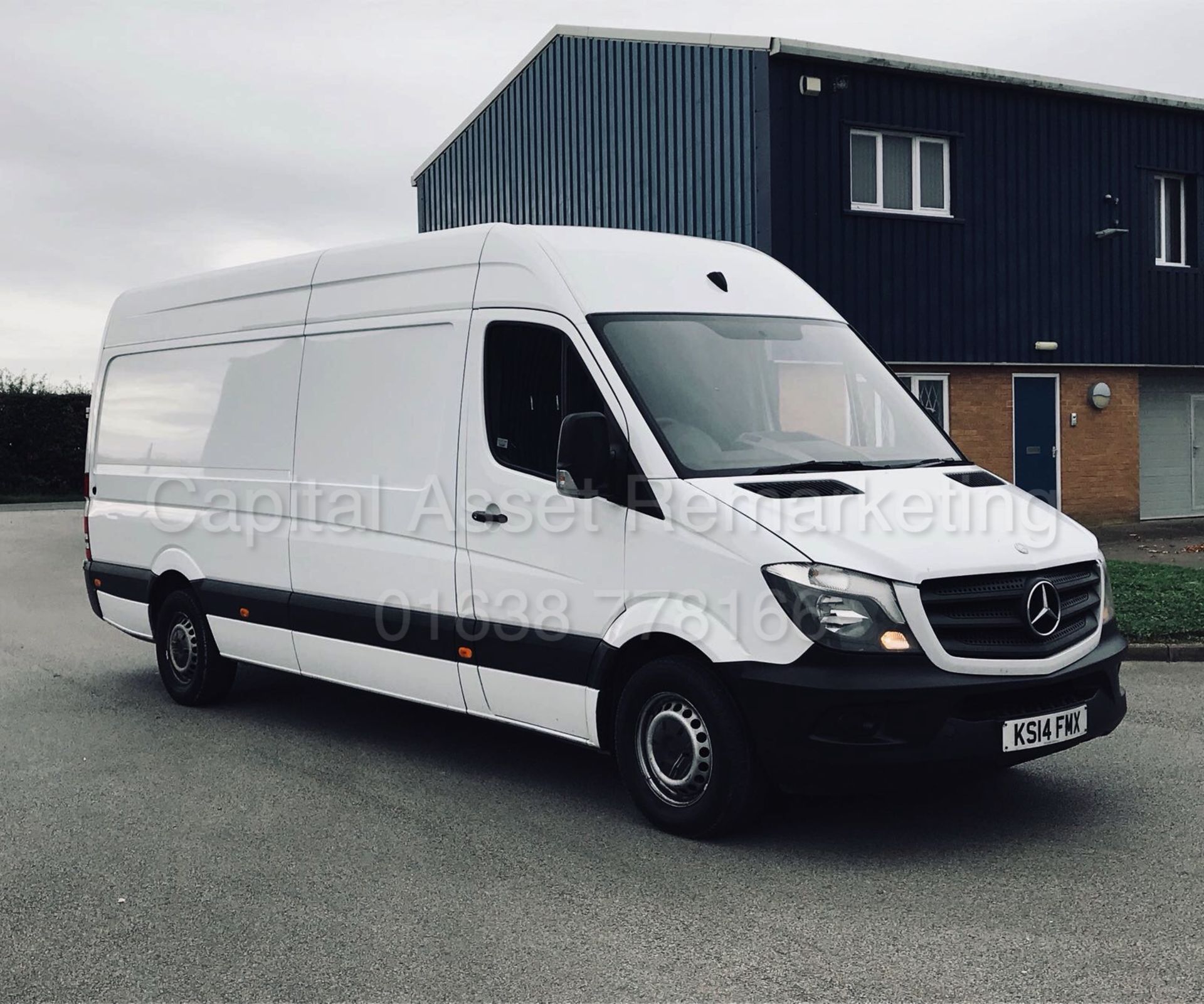 MERCEDES-BENZ SPRINTER 313 CDI 'LWB HI-ROOF' (2014) '130 BHP - 6 SPEED' (1 COMPANY OWNER)