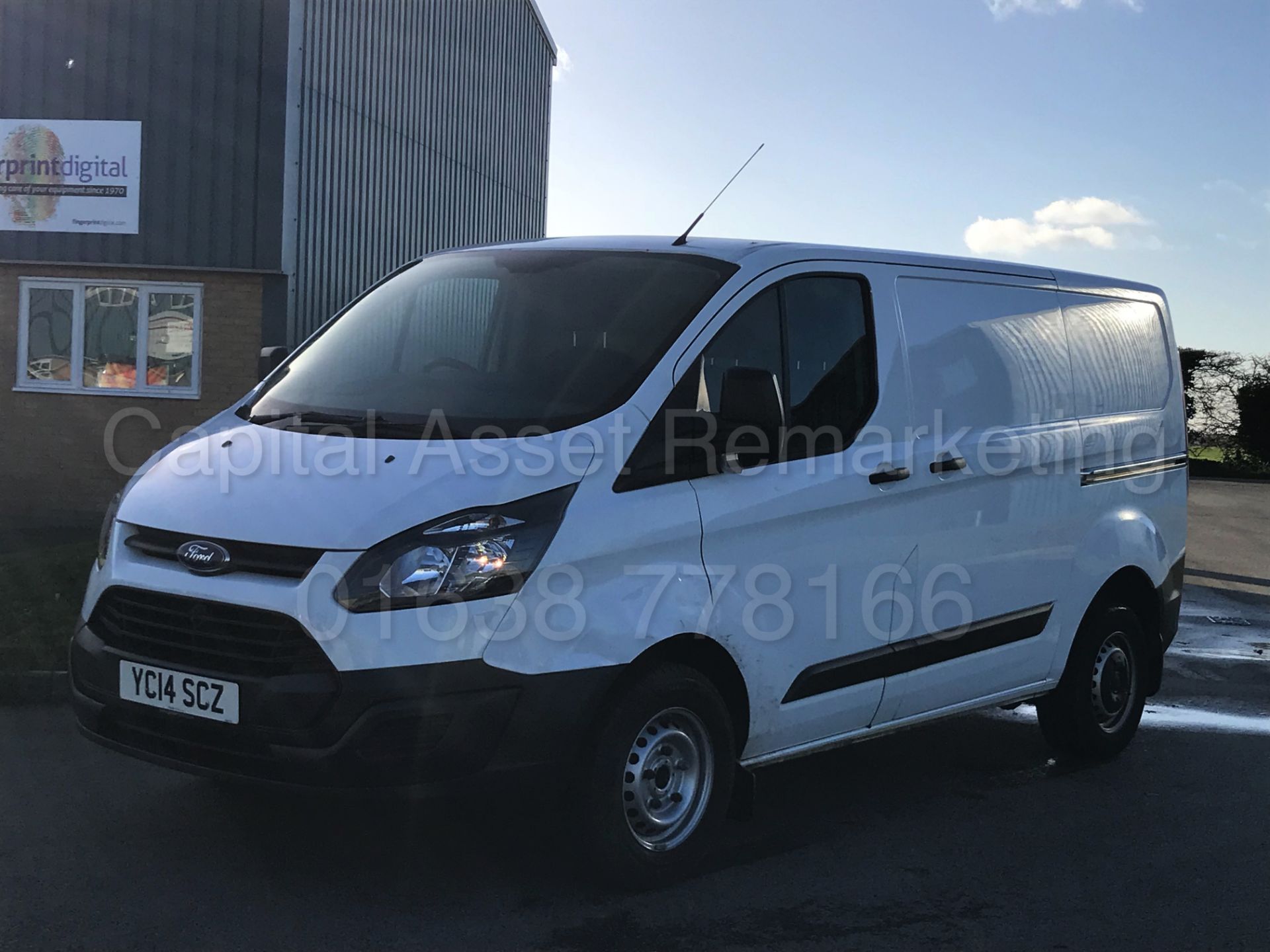 (On Sale) FORD TRANSIT CUSTOM '270 ECO-TECH' (2014) '2.2 TDCI - 100 BHP - 6 SPEED' *35,000 MILES*