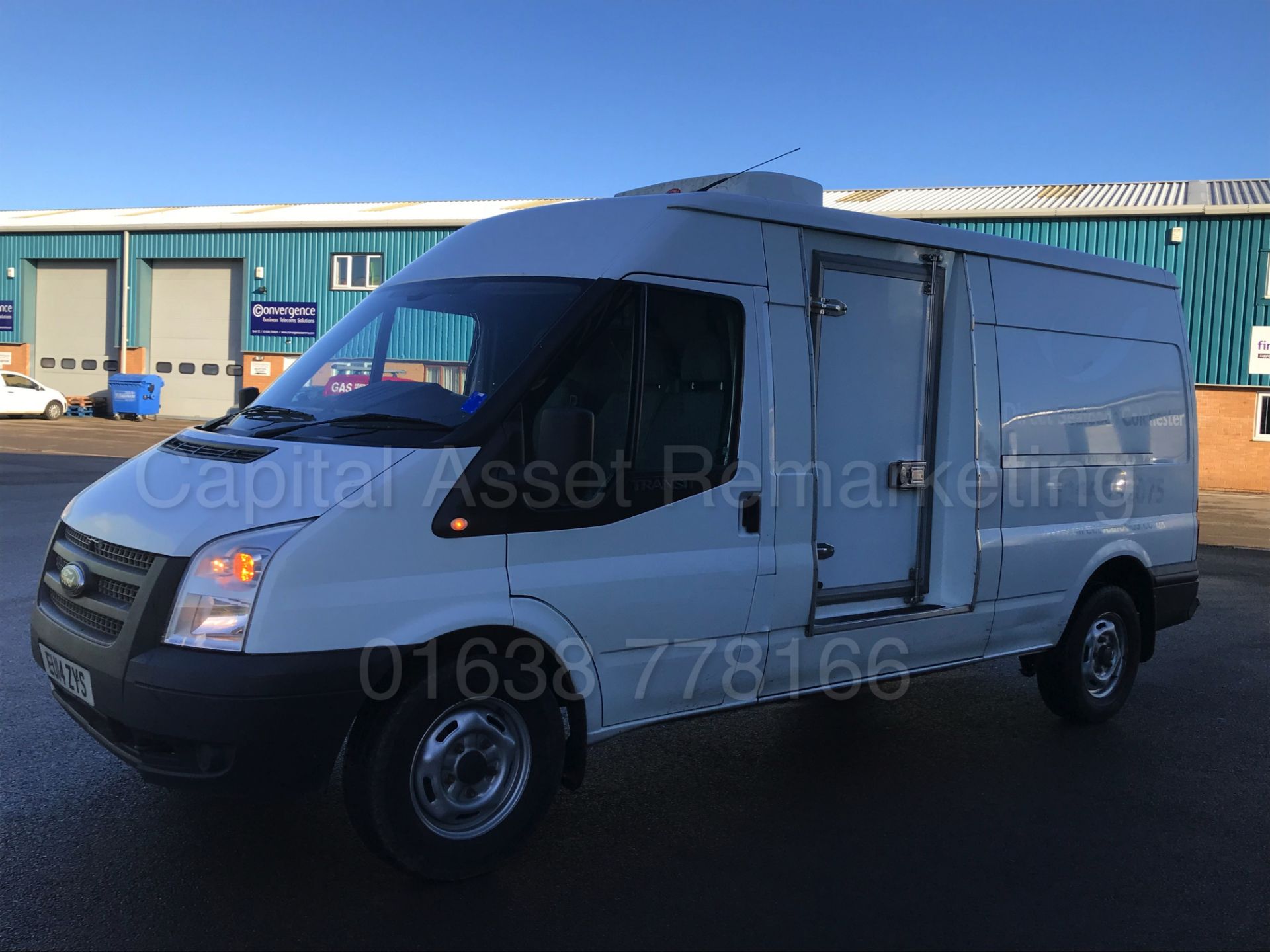 FORD TRANSIT 125 T350 'LWB - FRIDGE / FREEZER VAN' (2014 - 14 REG) '125 BHP - 6 SPEED' **SAT NAV**