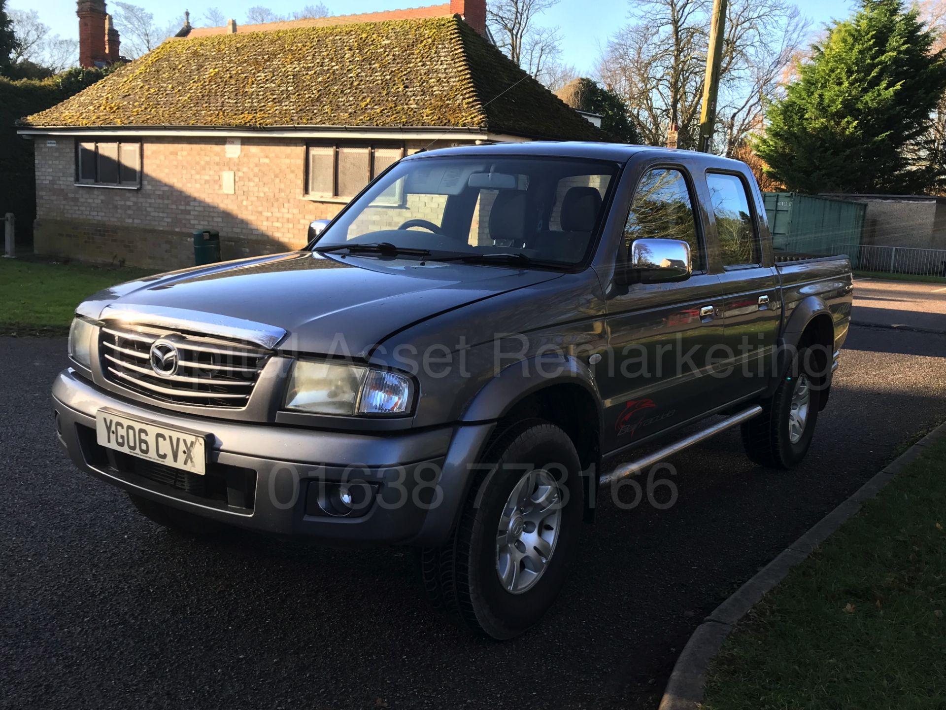 MAZDA B2500 '4-STYLE DOUBLE CAB PICK-UP' (2006 - 06 REG) '2.5 DIESEL - 109 BHP' *AIR CON* (NO VAT) - Image 4 of 30