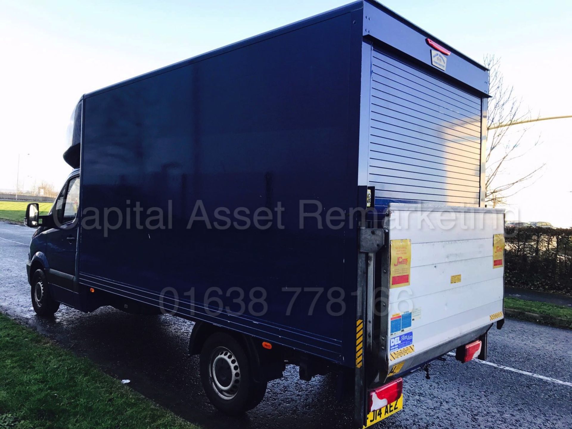 MERCEDES SPRINTER 313CDI "130" LONG WHEEL BASE 14 FOOT LUTON - ELECTRIC TAIL LIFT - 14 REG - CRUISE! - Image 2 of 15