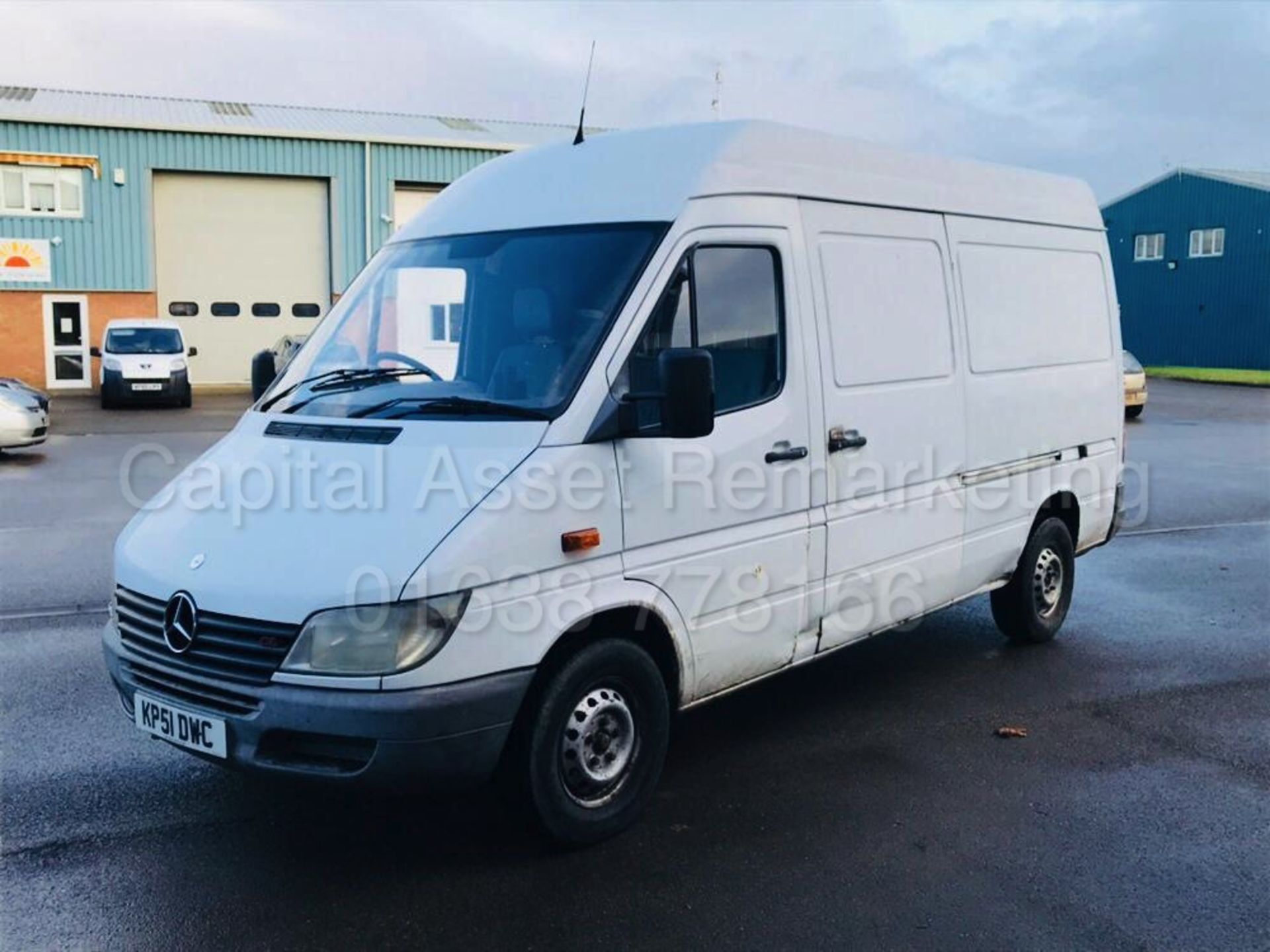 MERCEDES-BENZ SPRINTER 311 CDI 'MWB HI-ROOF' (2001 - 51 REG) '2.2 CDI - 110 BHP - 5 SPEED' (NO VAT)