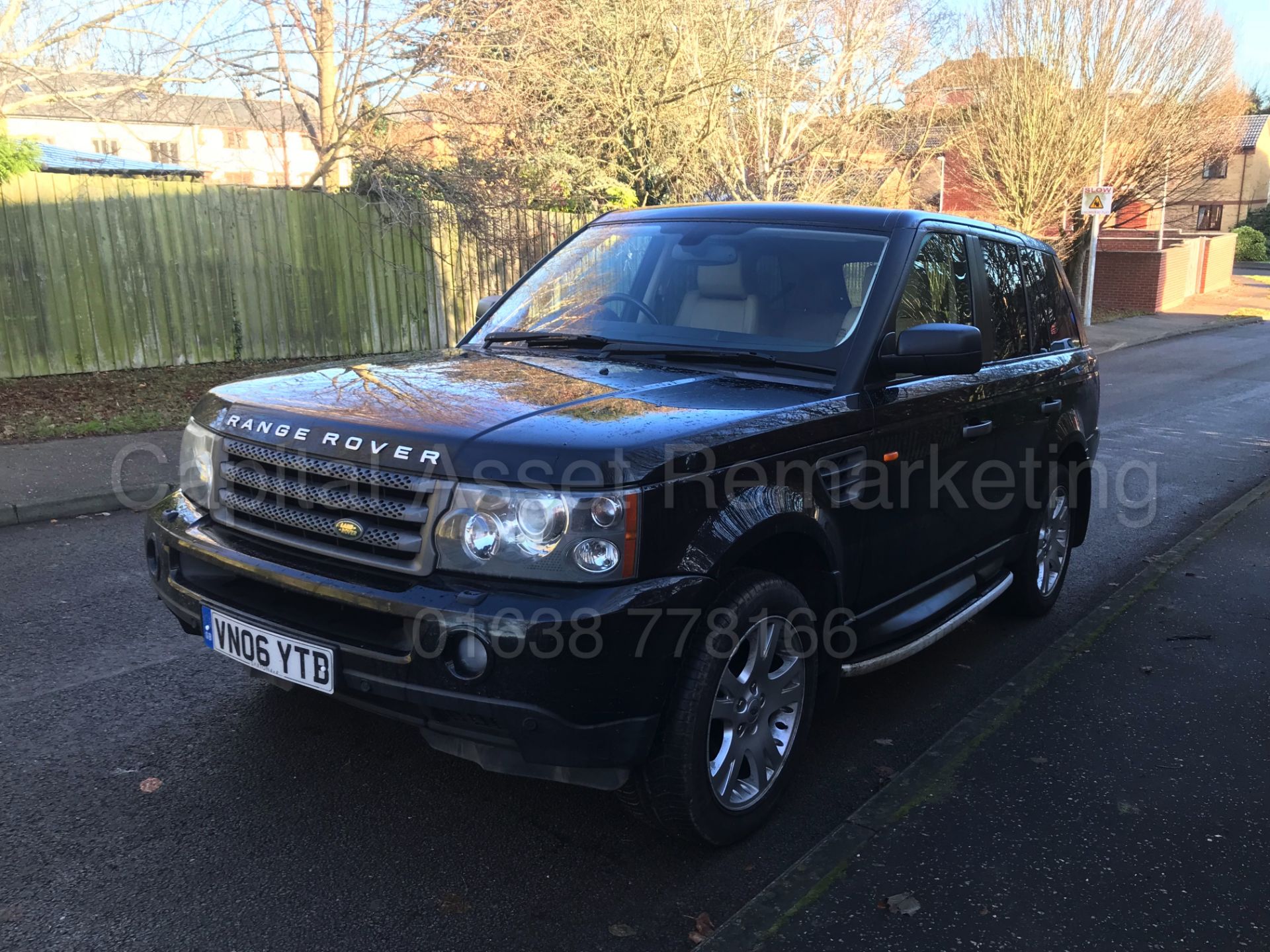 RANGE ROVER SPORT 'HSE' (2006) '2.7 TDV6 - AUTO - LEATHER - SAT NAV' (1 FORMER KEEPER) **NO VAT** - Image 4 of 37