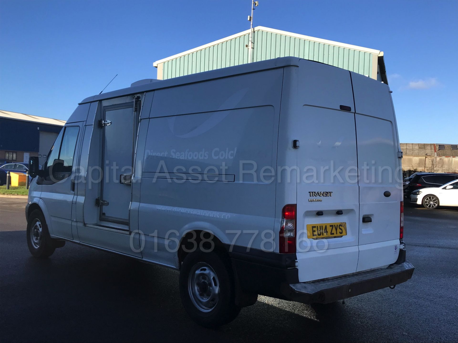 FORD TRANSIT 125 T350 'LWB - FRIDGE / FREEZER VAN' (2014 - 14 REG) '125 BHP - 6 SPEED' **SAT NAV** - Image 4 of 26