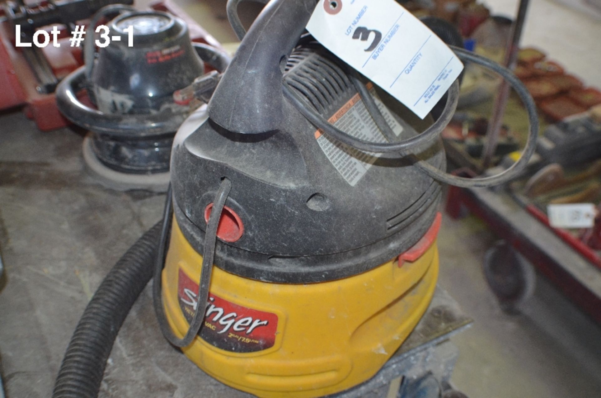 Small Shop Vac