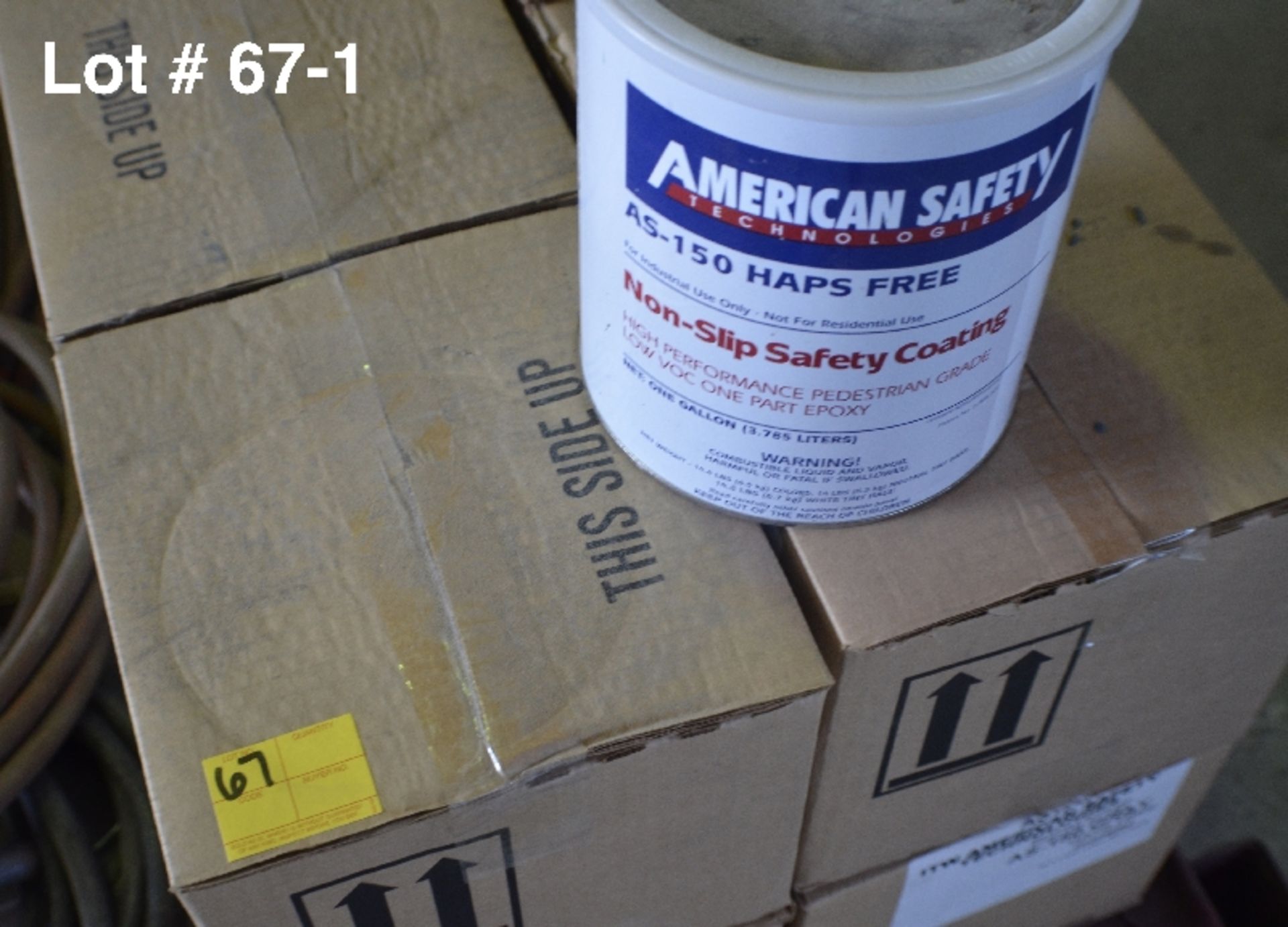 New American Safety Shop Floor Coating Grey (new product)