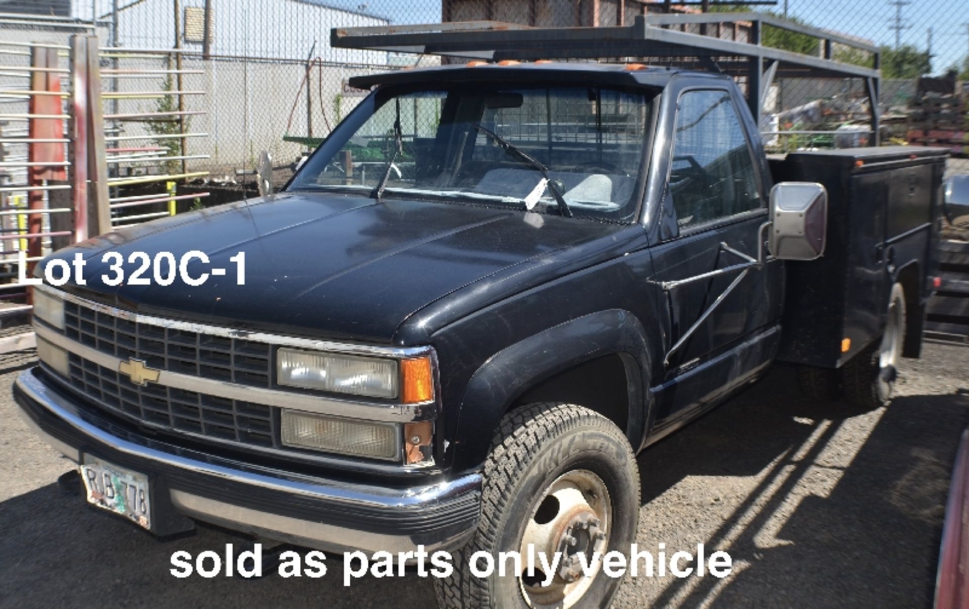 1990 Chevrolet Silverado 3500 Truck with utility bed. 166,719 miles showing, Auto trans,