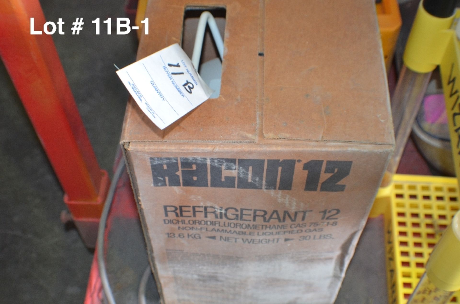 New Bottle Racon 12 Refrigerant