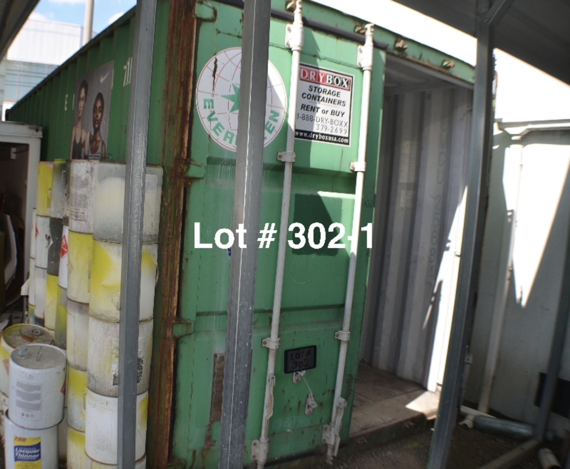 20’ Shipping Container. Wood floor and dry. Buyer responsible for removal. Time will be given for