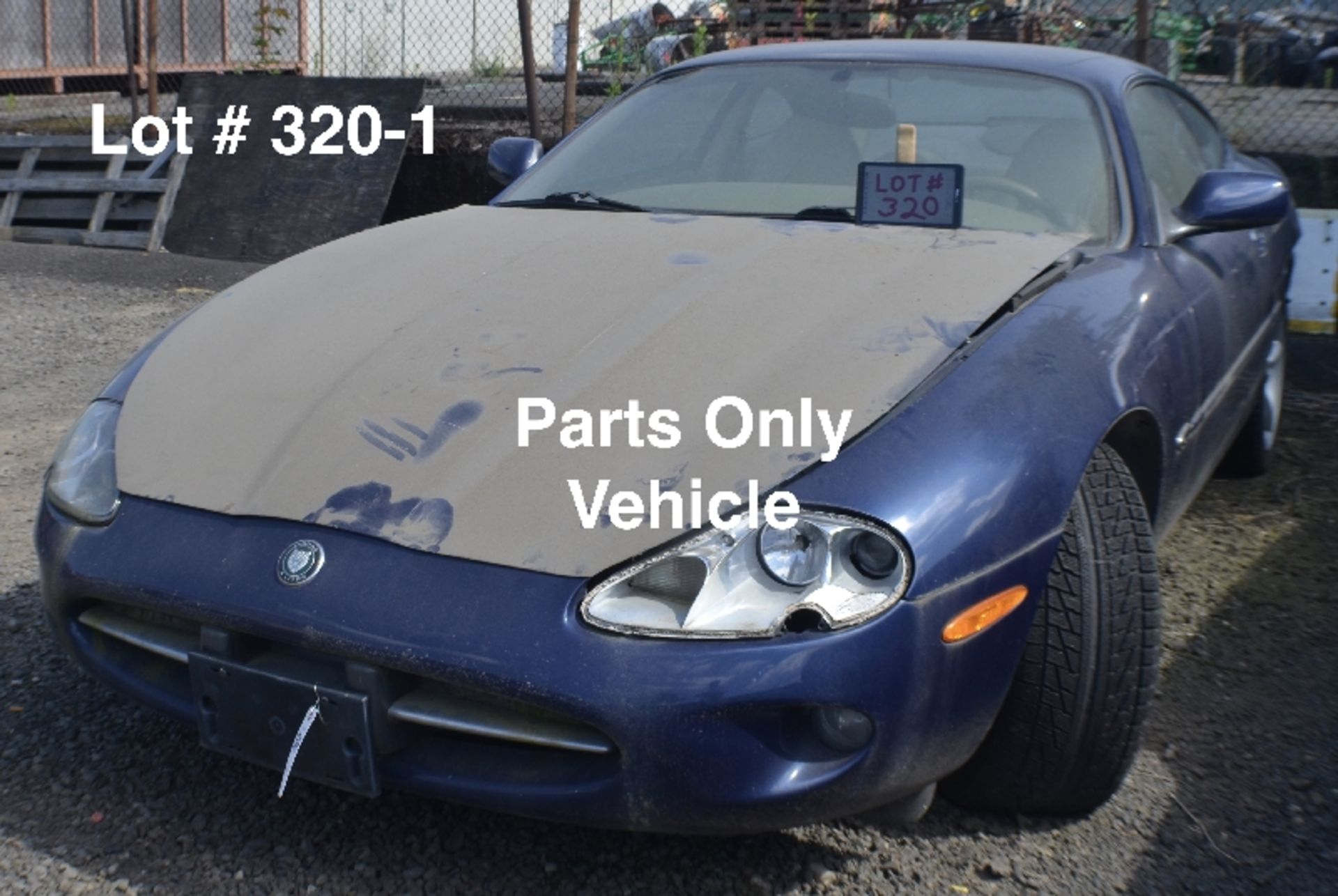 1997 XK8 Coupe parts only title paperwork. Buyer responsible for removal.