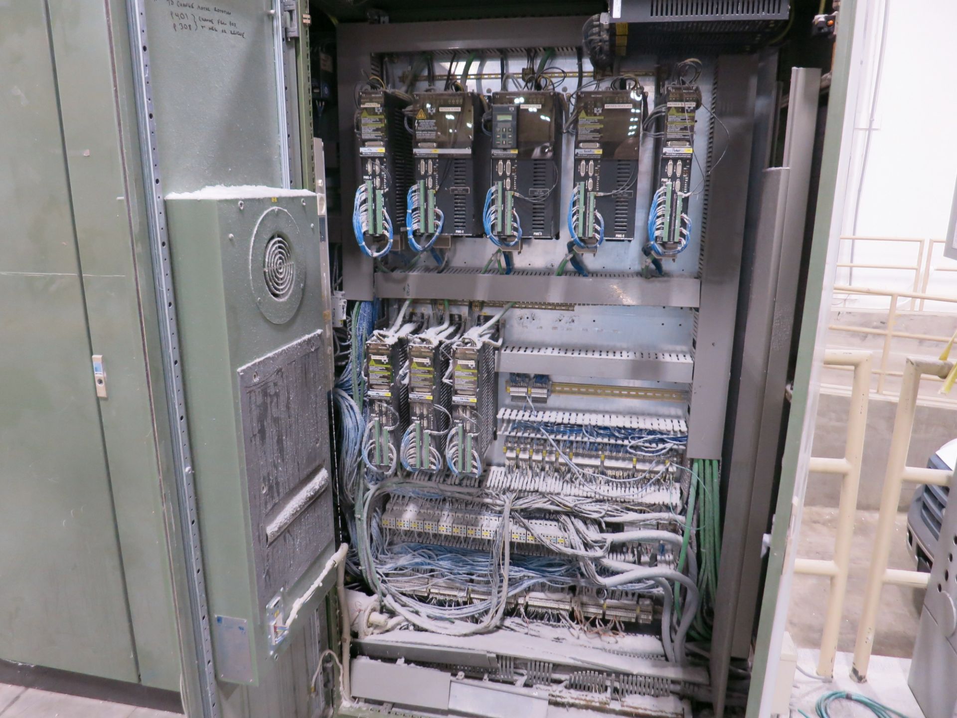 Senning 71 050 control cabinet (originally for folding machine); 60 Hz, 480 VAC, 16 KvA - Image 3 of 3