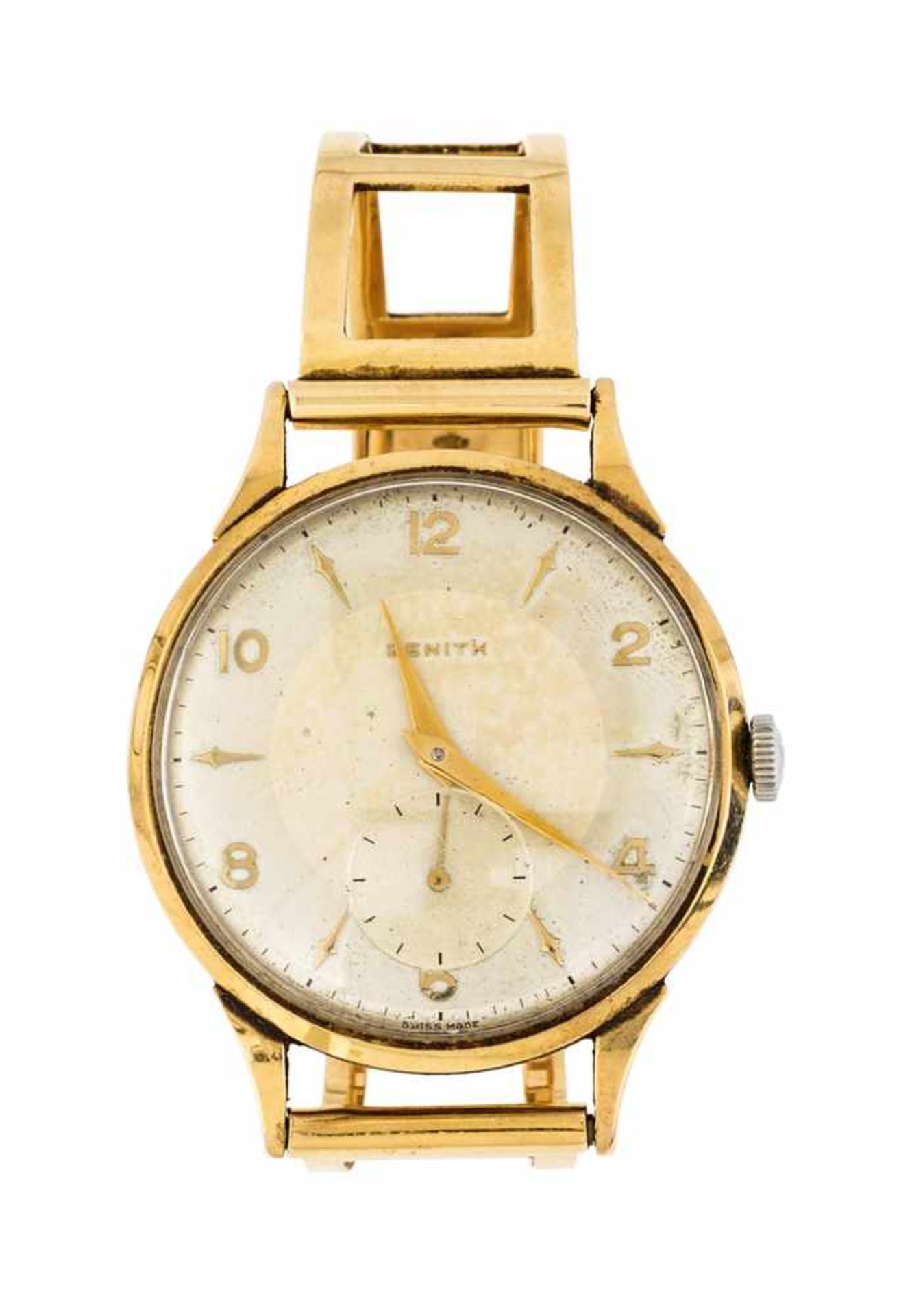 OROLOGIO ZENITH| ZENITH WATCH Orologio uomo Zenith in oro giallo con bracciale rigido g 53 |