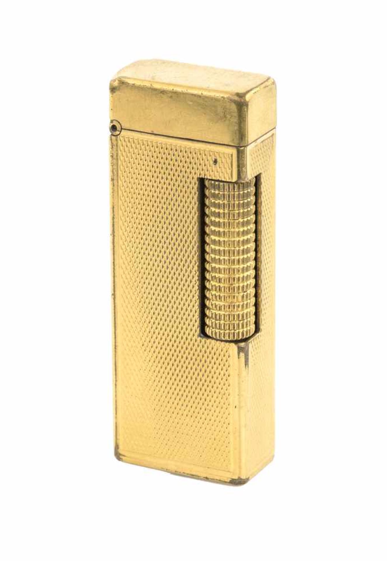 ACCENDINO DUNHILL ROLLAGAS PLACCATO ORO| LIGHTER Accendino Dunhill Rollagas placcato oro. Da