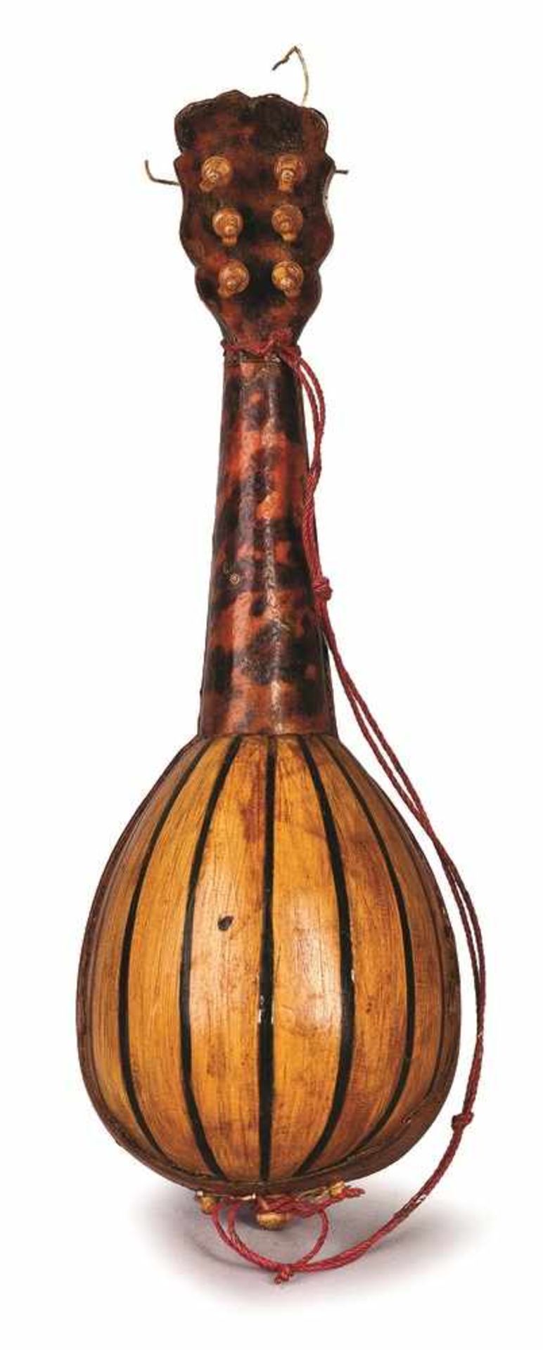 MANDOLINO IN LEGNO POLICROMO | POLYPHONIC WOODEN MANDOLIN Mandolino in legno policromo, - Image 3 of 3