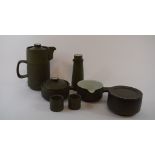 Assorted Denby Chevron dinner and teawares,