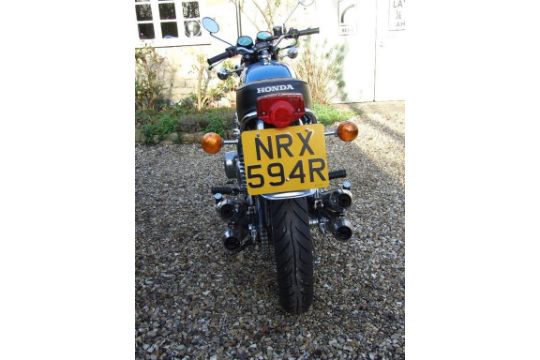 A 1976 Honda CB750/Four, registration number NRX 594R, frame number CB750-2576773, - Image 5 of 6