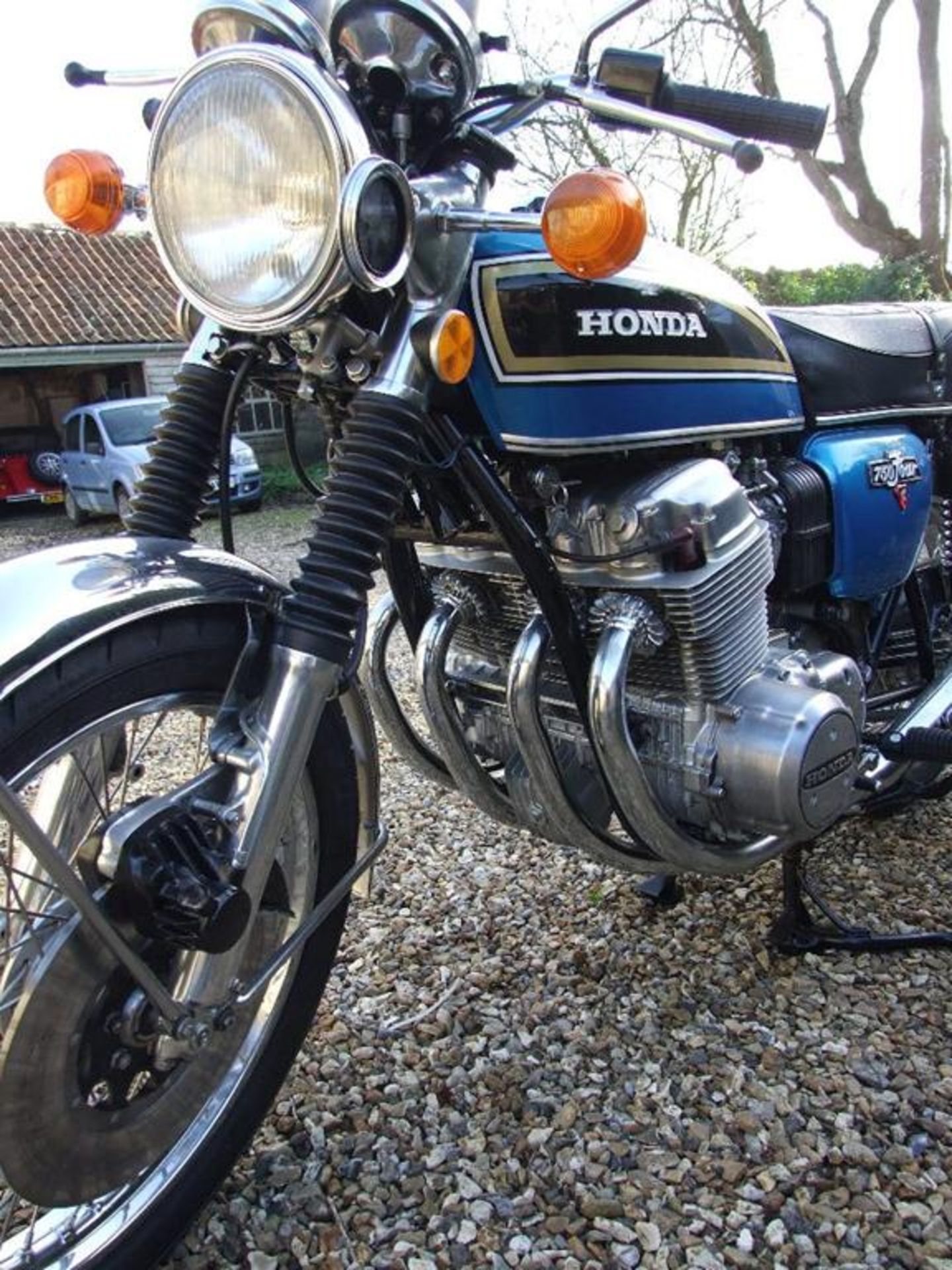 A 1976 Honda CB750/Four, registration number NRX 594R, frame number CB750-2576773, - Image 3 of 6