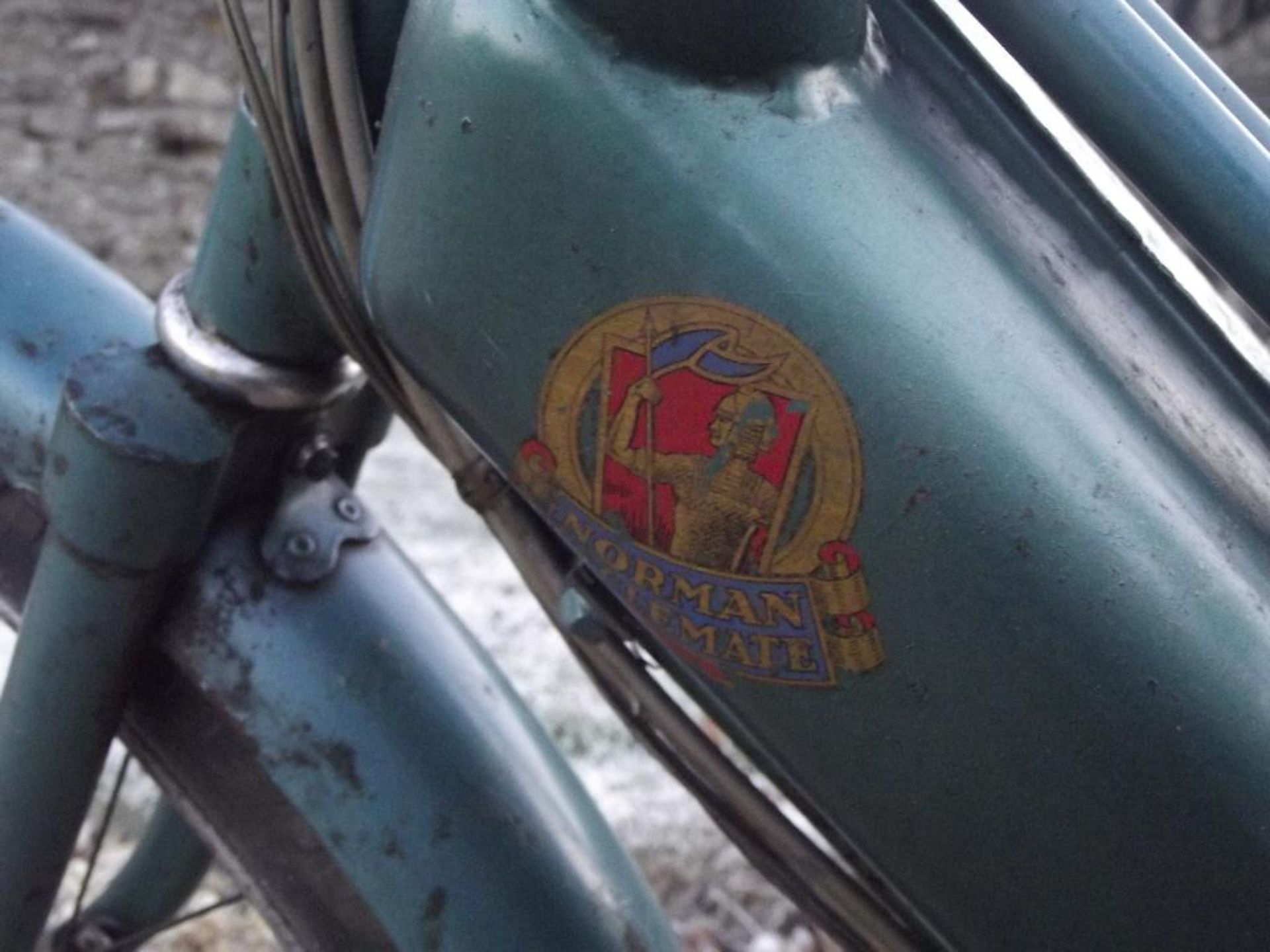 A 1960 Norman Cyclemate, registration number 118 NPJ, green. - Image 3 of 6