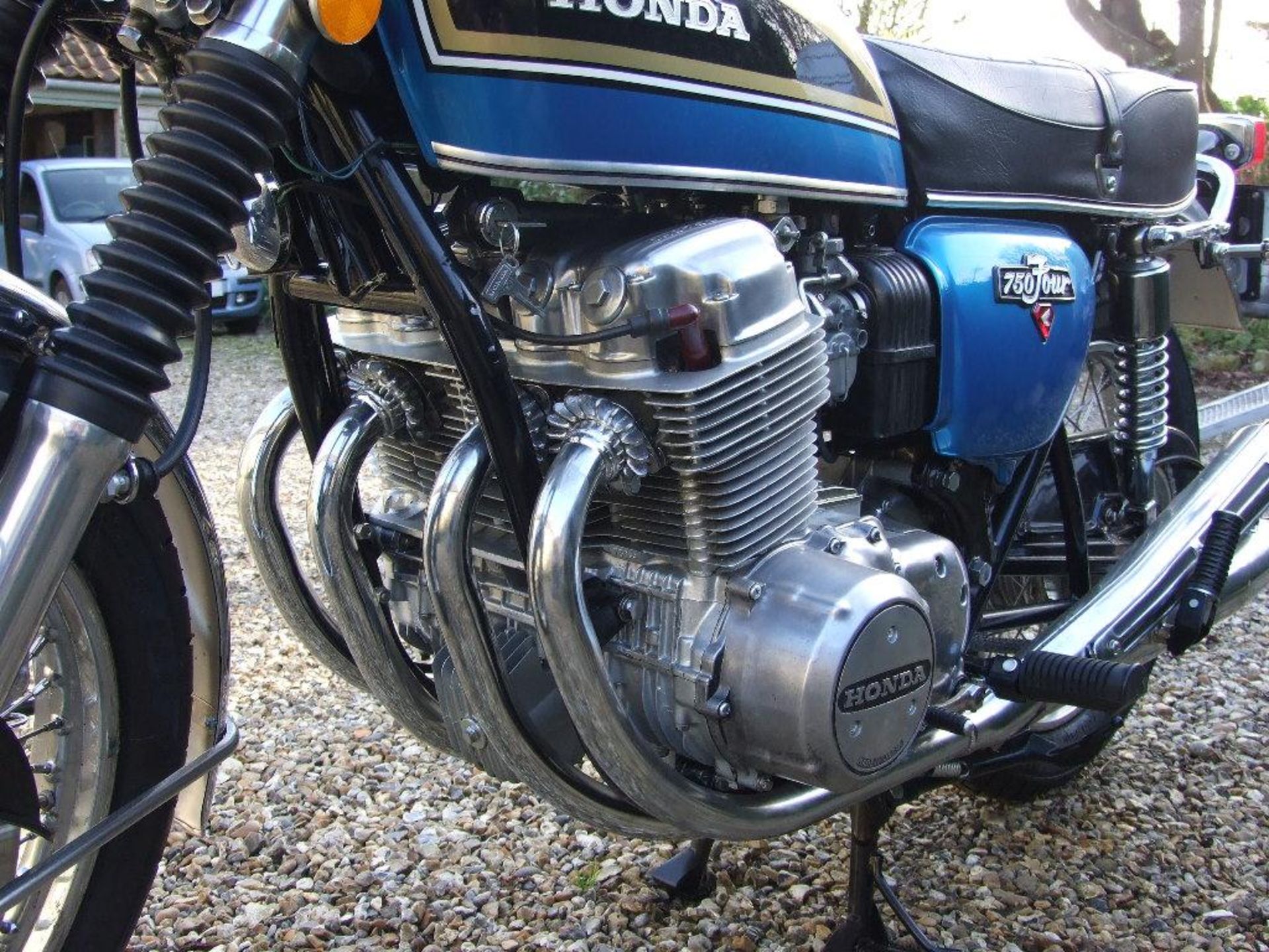 A 1976 Honda CB750/Four, registration number NRX 594R, frame number CB750-2576773, - Image 4 of 6