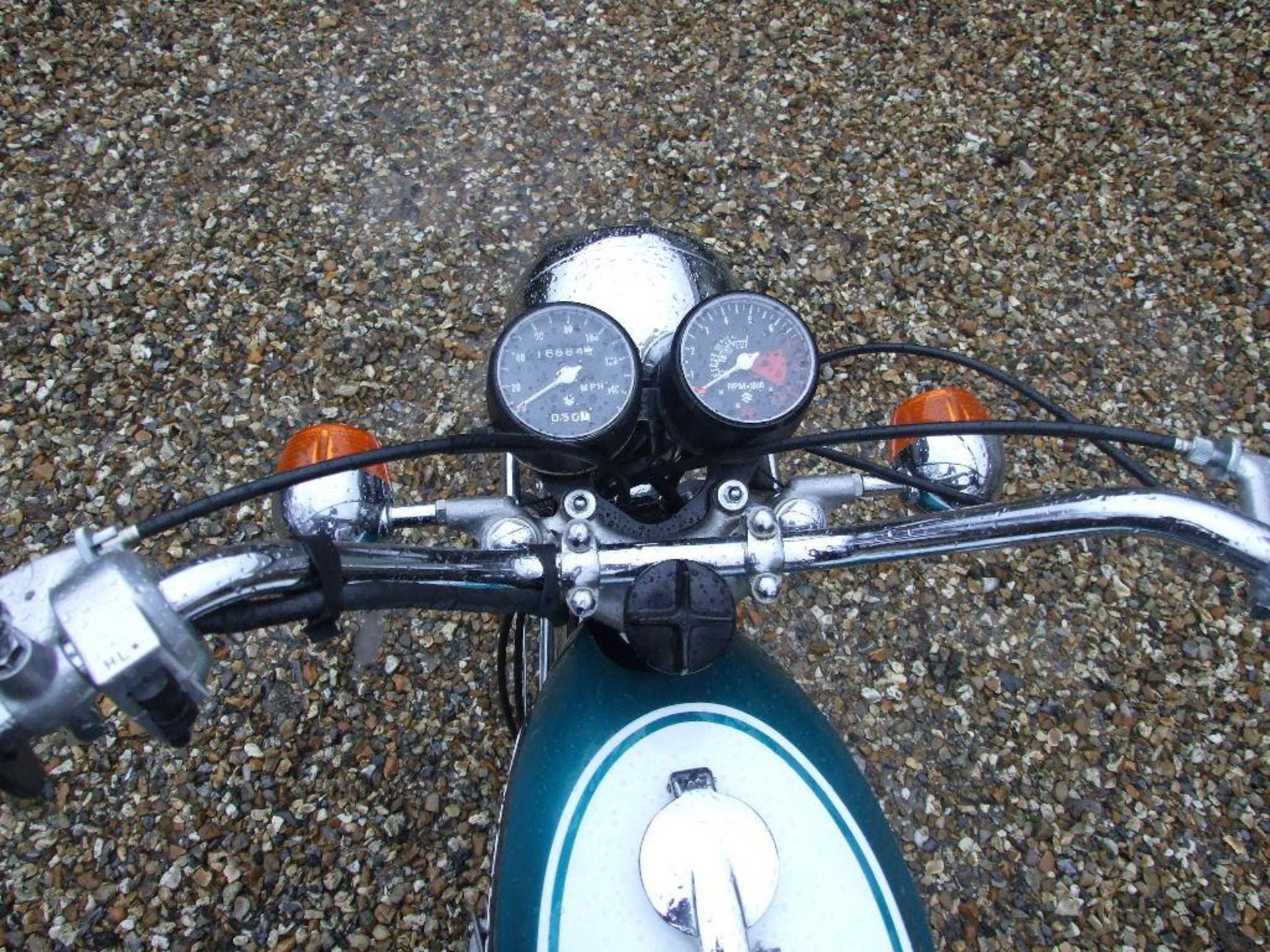 A 1971 Suzuki T500R, registration number BAX 219J, frame number T500-35849, - Image 4 of 5