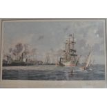 A John Stobart print, San Francisco The