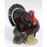 A Beswick Turkey, bronze, 1957, gloss S