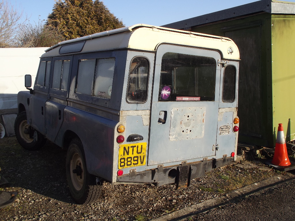 A 1979 Land Rover Series III 109 Inch LWB Safari, registration number NTU 889V, blue. - Image 2 of 6