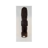 A Polynesian style carved wood figure, 4