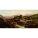 Charles Leslie, a highland river landsca