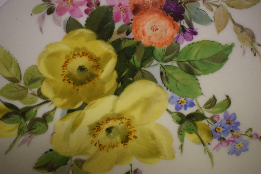 A Meissen porcelain plate, with pierced, - Image 5 of 10