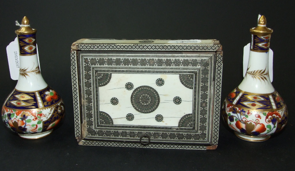 A Vizagapatam style box and cover, 14.5