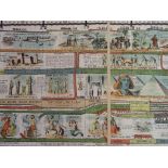 Deacon's Synchronological Chart of Universal History in the Seven Languages, binding poor,