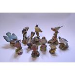 A Royal Worcester group, Chaffinches, 3364,