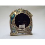 An Art Nouveau style photograph frame,