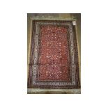 A Hereke rug,