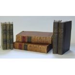 Shakespeare (William) Works of, 1876, calf: Taine (H) Histoire de la Literature Englaise 1895,