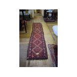 A Kilim runner, 345 x 73 cm,