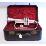 A Huttl Line 700 flugelhorn,