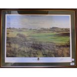 After Graham W Baxter, The Open Golf Championship 2000 limited edition print 44/850,