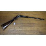 A J Blanch & Son of London, 12 bore side by side boxlock non ejector shotgun,